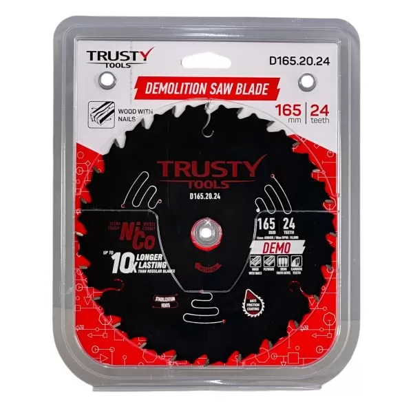Диск демонтажный Trusty-Tools Demolition 165х20 24T