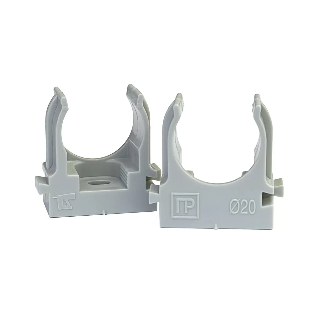 Крепёж-клипса для труб для монтажного пистолета, Промрукав