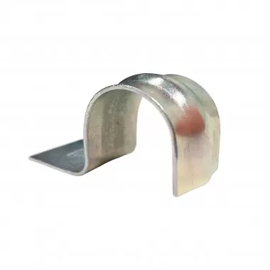 Скоба металлическая — трубный крепеж для монтажных пистолетов