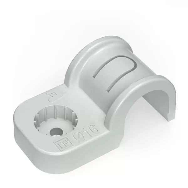 Крепёж-скоба для труб для монтажного пистолета