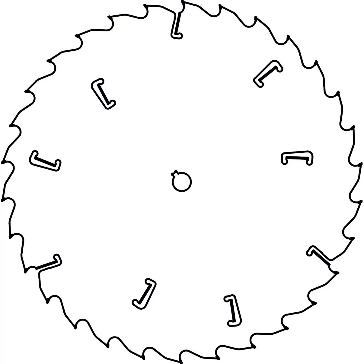 Диск для пилорамы Trusty-Tools 1000х50 30+9T