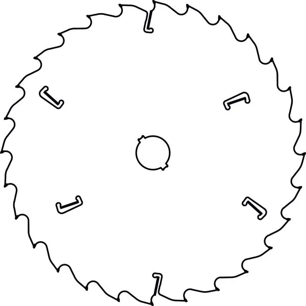 Диск для пилорамы Trusty-Tools 1000х110 28+6T