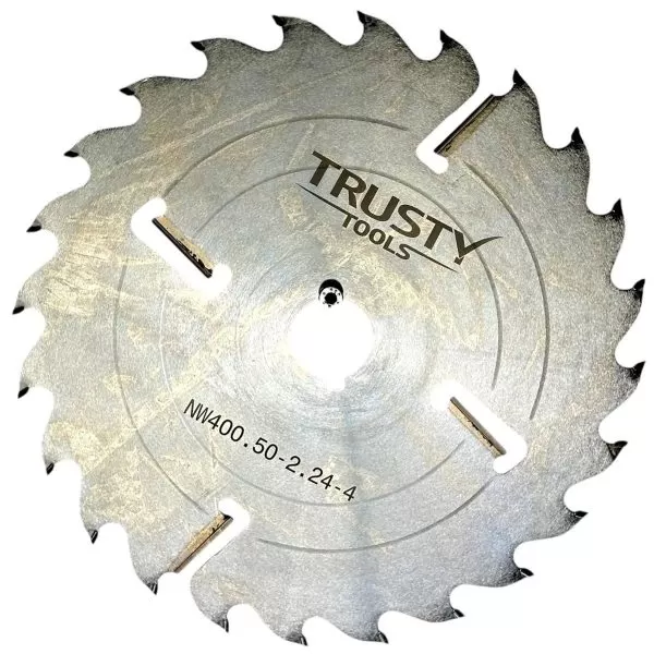 Диск для пилорамы Trusty-Tools 400х50 24+4T