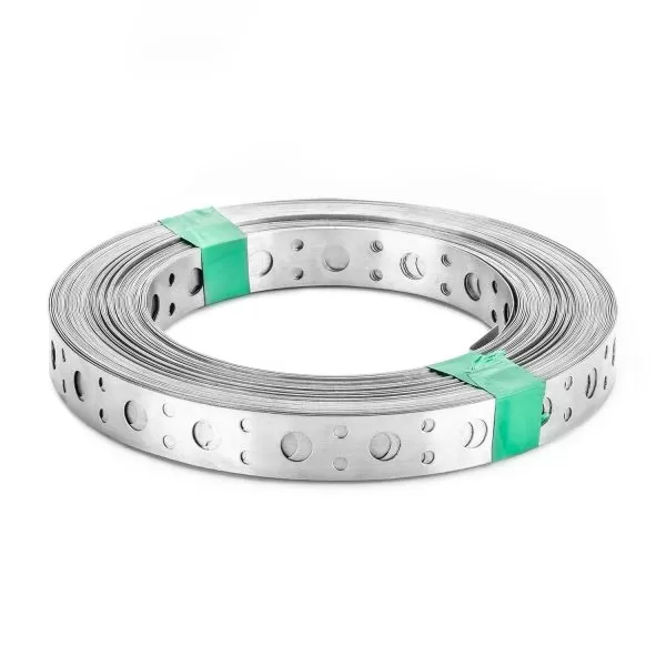 Монтажная лента стальная перфорированная LP 20×0,5 прямая (25м) mpl-200525