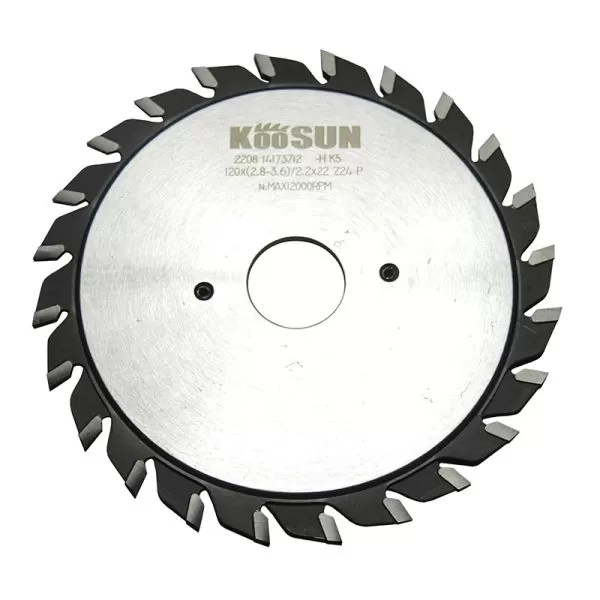 Подрезные пильные диски с твердосплавной напайкой тип «сендвич»