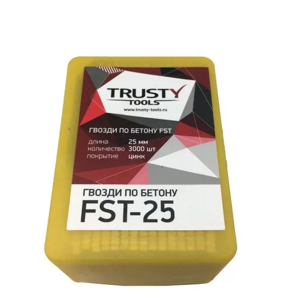 Гвоздь по бетону FST 25 мм