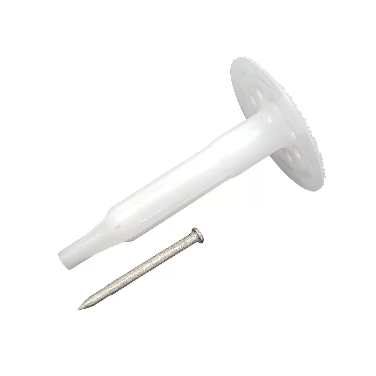 Тарельчатый дюбель с гвоздем для монтажа теплоизоляции GNINR-100-6-IP