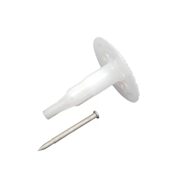 Тарельчатый дюбель с гвоздем для монтажа теплоизоляции GNIN-40-BT