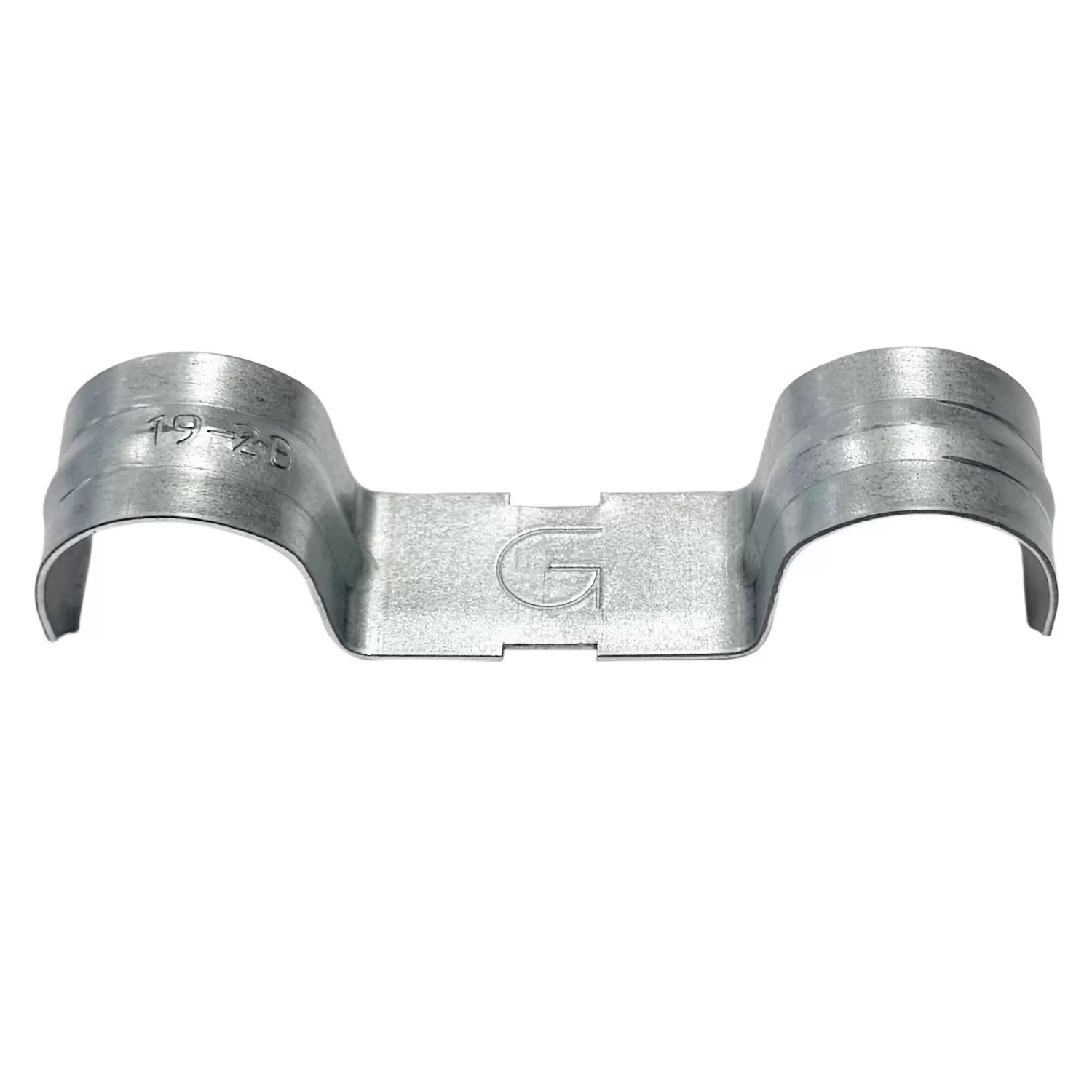 Скоба металлическая однолапковая двойная СМОД 19-20 б/о оцин. (50 шт/уп 12 уп/кор)