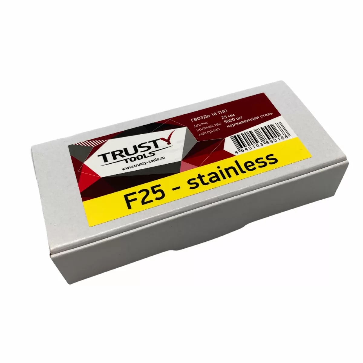 Гвоздь отделочный 18ga 25 мм из нержавеющей стали