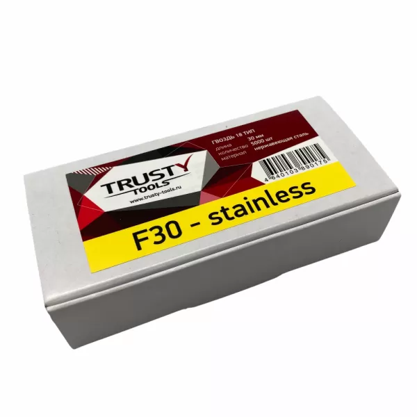Гвоздь отделочный 18ga 30 мм из нержавеющей стали